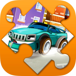 Cartoon Cars Puzzles for Kids