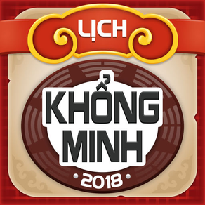 Lịch Vạn Sự Khổng Minh 2018