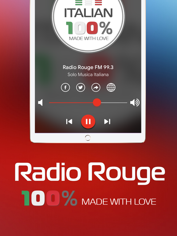 Radio Rouge Italy poster
