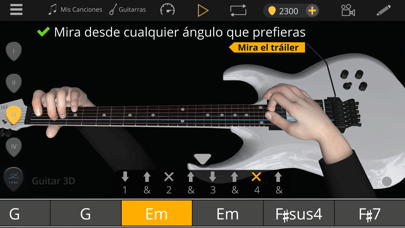 Guitar 3D - Acordes básicos الملصق