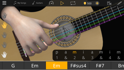 Guitar 3D - Acordes Básicos Cartaz