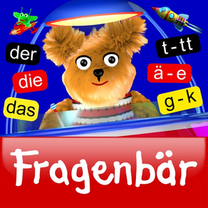 Richtig schreiben mit Fragenbär