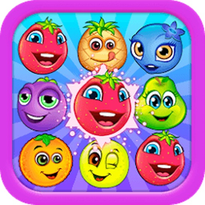 Süße Frucht-Gelee-Land: Amazing Match 3 Pop Spiel