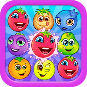 Douce Fruit Jelly Terrain: match incroyable 3 Pop Jeu