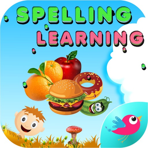 Spelling Learning Foods Phonics Wörter für Kinder