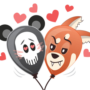 Halloween Panda Balloons