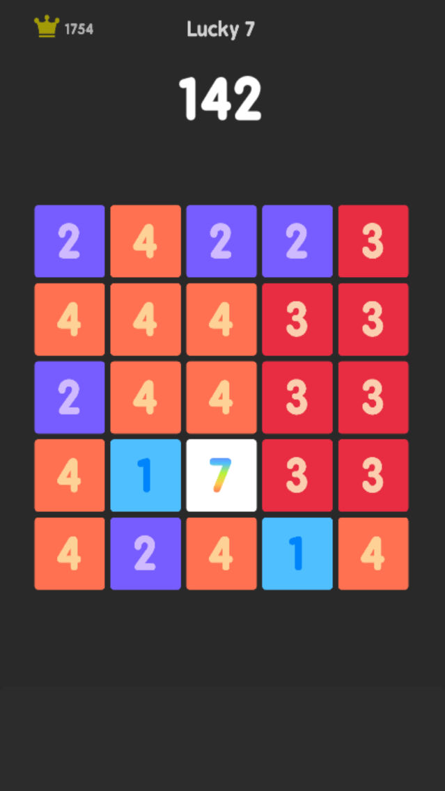 Lucky 7 - Tile Game poster