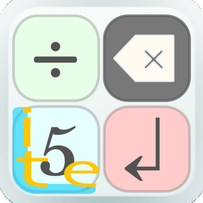 EnterSum Lite - The calculator to enter by text format and newline.