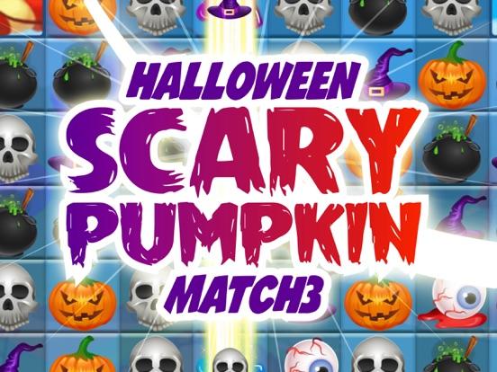 Halloween Scary Pumpkin Match 3 poster