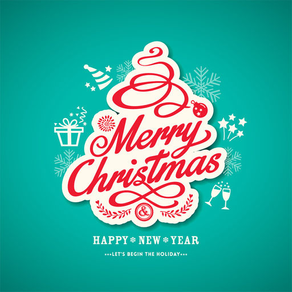 Merry Christmas Message Sticker for iMessage