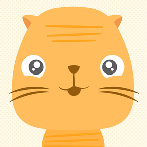 Ōji Momo Animated Cat Stickers
