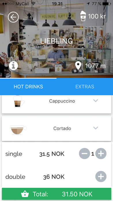 Coffee Cloud App poster