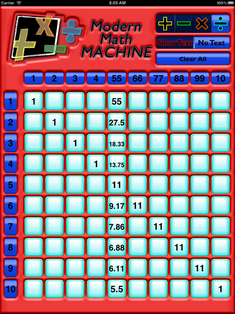 Modern Math Machine poster