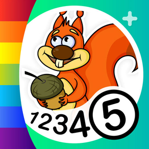 Color by Numbers - Animals +