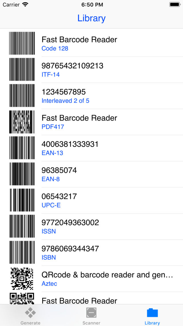 Fast Barcode Reader Plakat