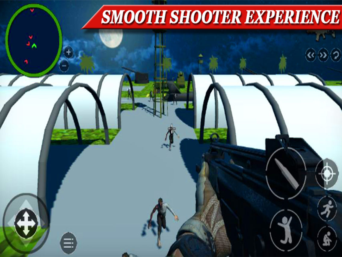 Zombie Shooter Games 3D poster