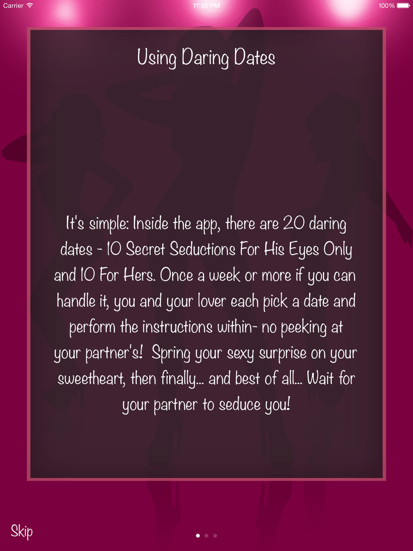 Daring Dates App poster