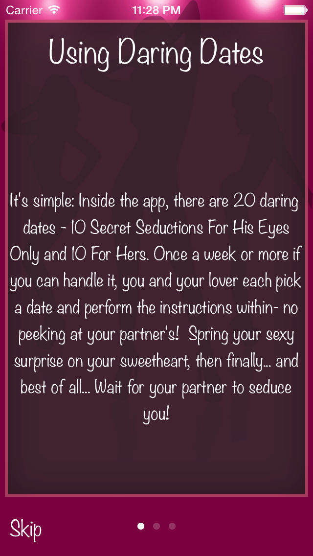 Daring Dates App poster