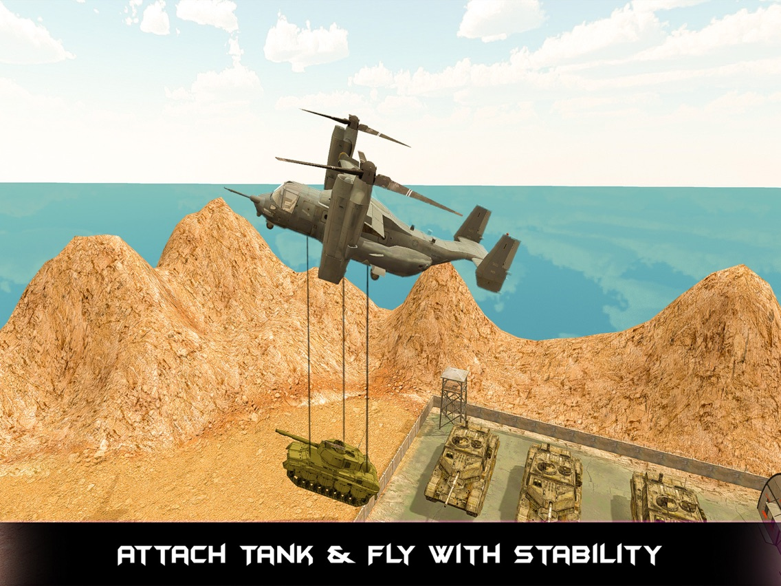 Heavy Machinery Helicopter Transport - Duty Sim poster