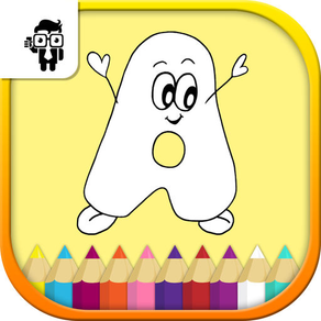 Alphabets Coloring Book Pro