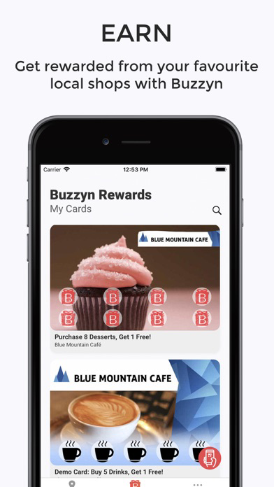 Buzzyn Rewards poster