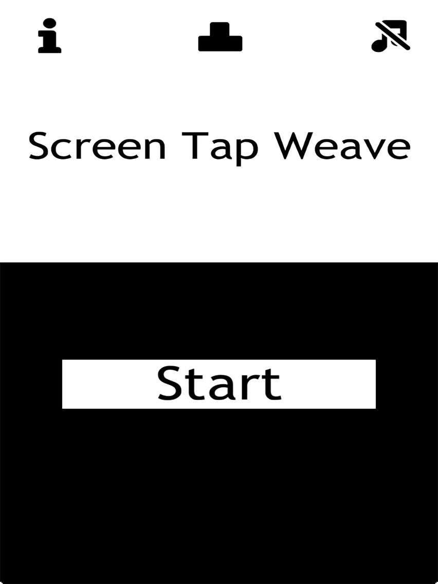 Screen Tap Weave poster