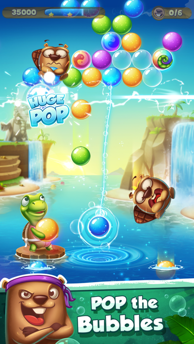 Bubble Beach® poster