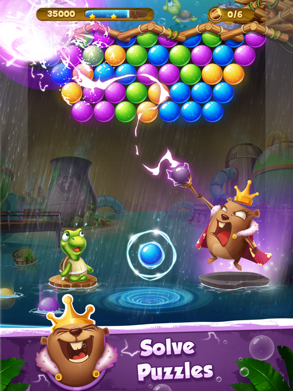 Bubble Beach® poster
