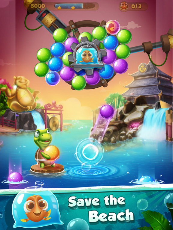 Bubble Beach® poster