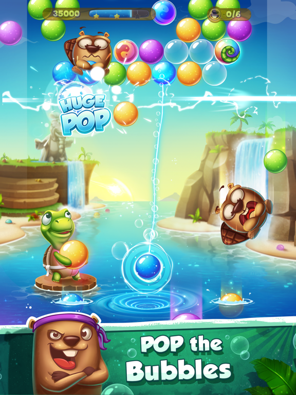 Bubble Beach® poster