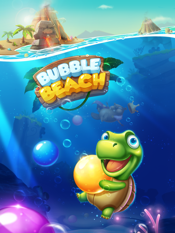 Bubble Beach® poster
