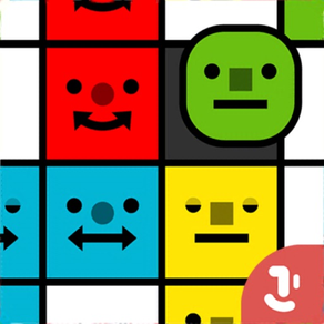 Smiley Blocks - Paint Puzzles