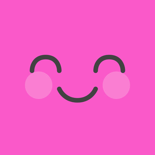 Pink Smileys Pinky Emoji Pack with cute Stickers for iOS (iPhone/iPad