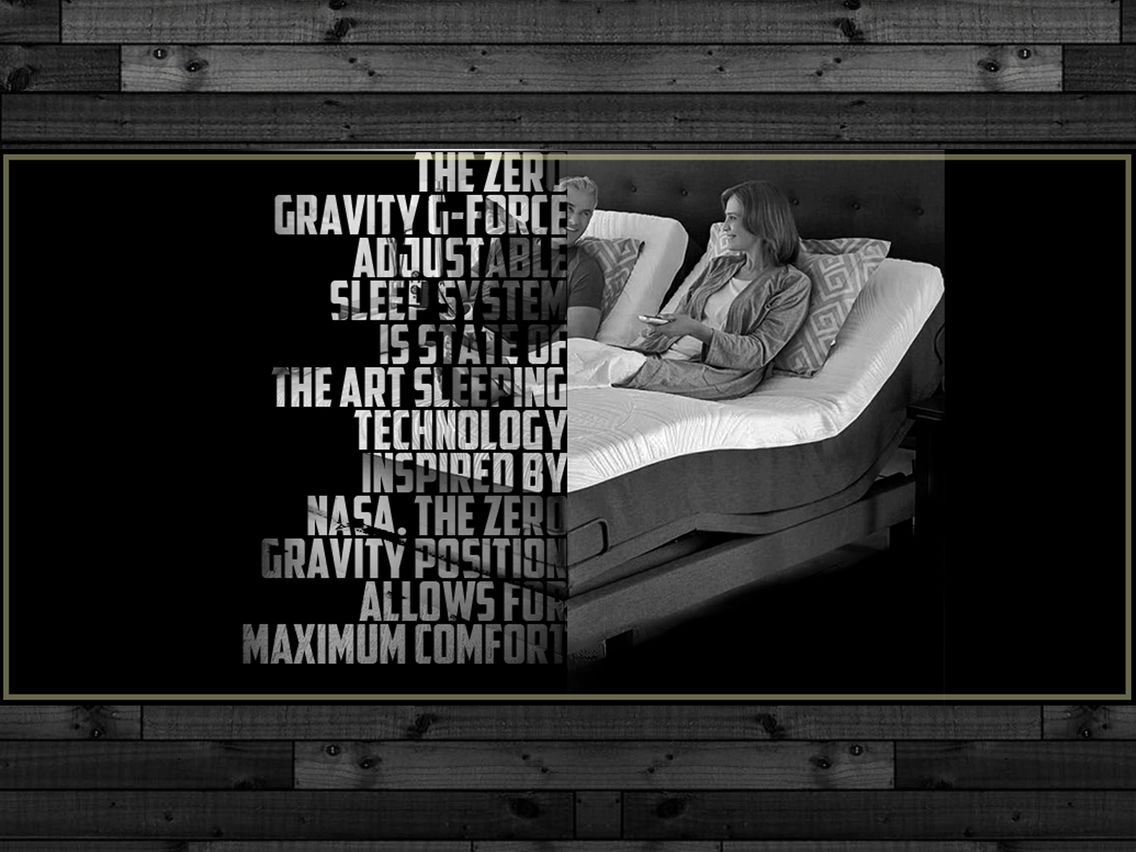 Zero Gravity Bed poster