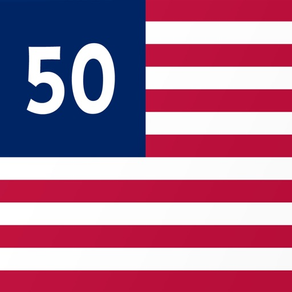 50 Flags: state flag stickers