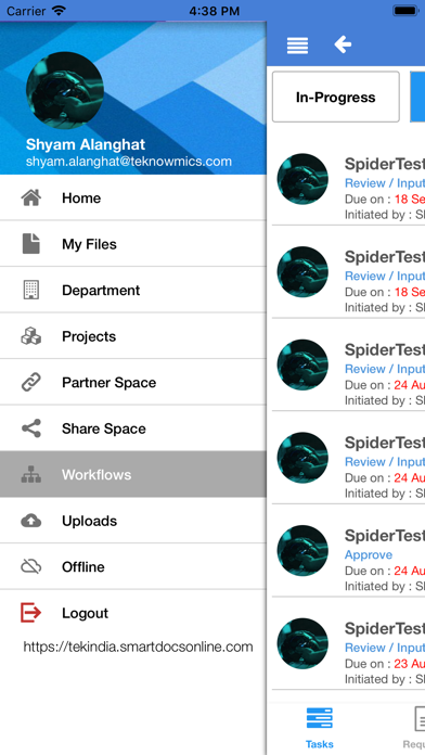 SmartDocs - ECM App Plakat