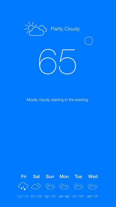 Sky Blue - Local Weather Warnings and Notifications poster