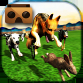 VR Racing Dogs Bunny Hunter