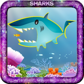 Sharks and friends Match 3 puzzle game