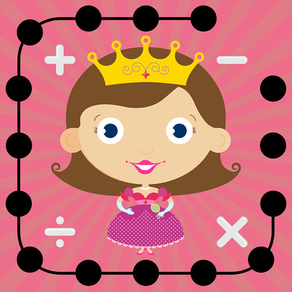 Math Dots Puzzles - Princess