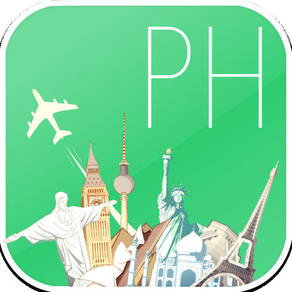 Philippines Offline map & flights. Airline tickets, airports, car rental, hotels booking. Free navigation.