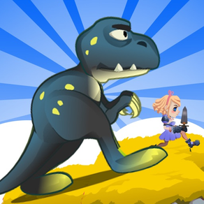 勇者 女孩 路线 奔跑 戰鬥 冒險 小鎮 恐龍 世界 人氣 遊戲 免費
