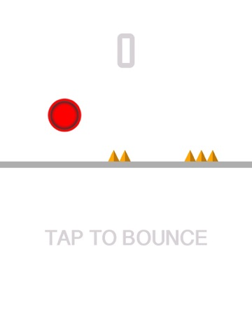 Bounce the Ball jumping game poster