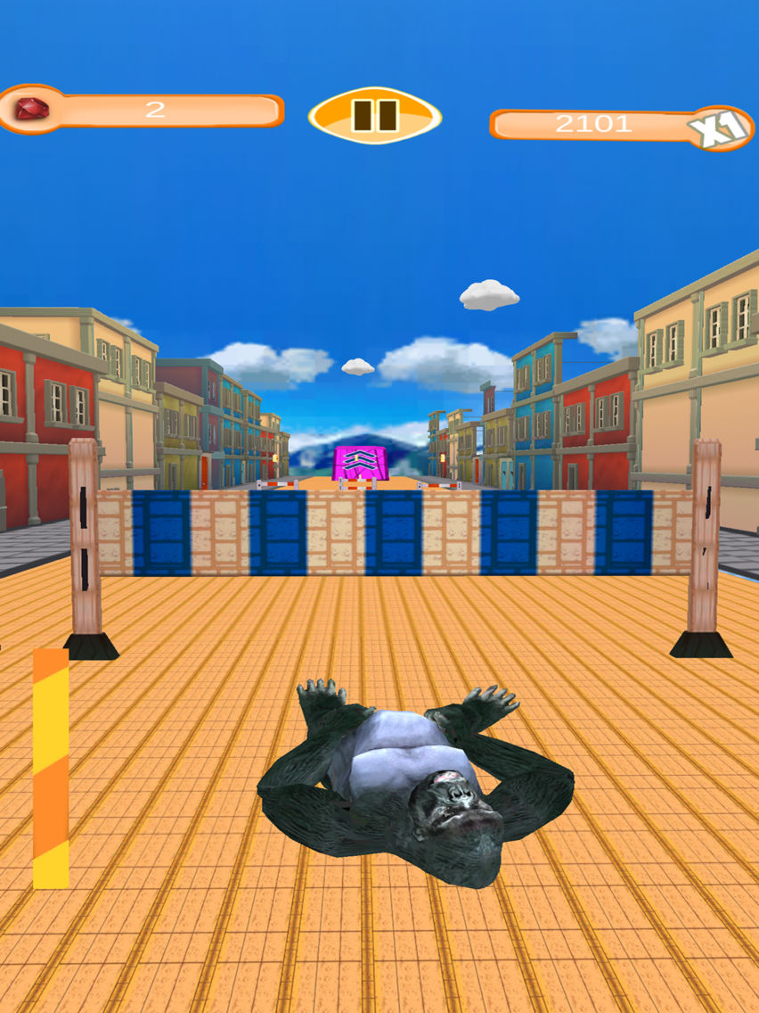 Gorilla Runner 3D poster