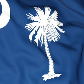 South Carolina Flag Stickers