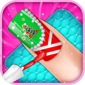 Merry Christmas Nail Salon - Girls games free