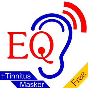 EQ HearAid + Tinnitus Masker - Hearing aid with adiogram test - check your hearing and volume amplifier with equalizer