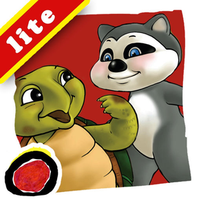 Rowdy Raccoon and the Turtle Who Wanted to Fly is an interactive story book for kids that brings to light that every person is unique and important; written by Donna C. Braymer,  illustrated by Shachi Kale (iPad Lite Version; by Auryn Apps)