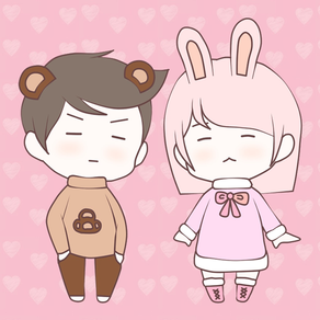 Bunny & Bear Stickers