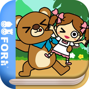 The other day I met a bear (FREE)   -Jajajajan Kids Song & Coloring picture book series